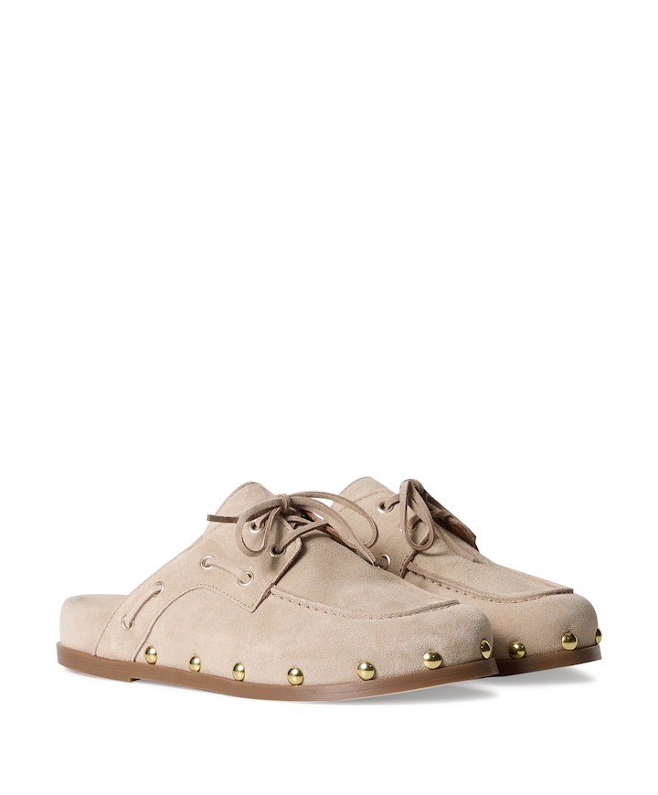 dames clogs beige