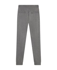 Jogpant Check Zip Pocket jongens broek grijs