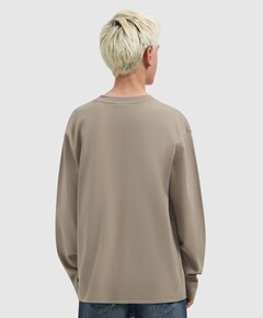 Jongens longsleeve beige