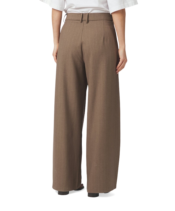 Essiall Pinstripe dames broek beige