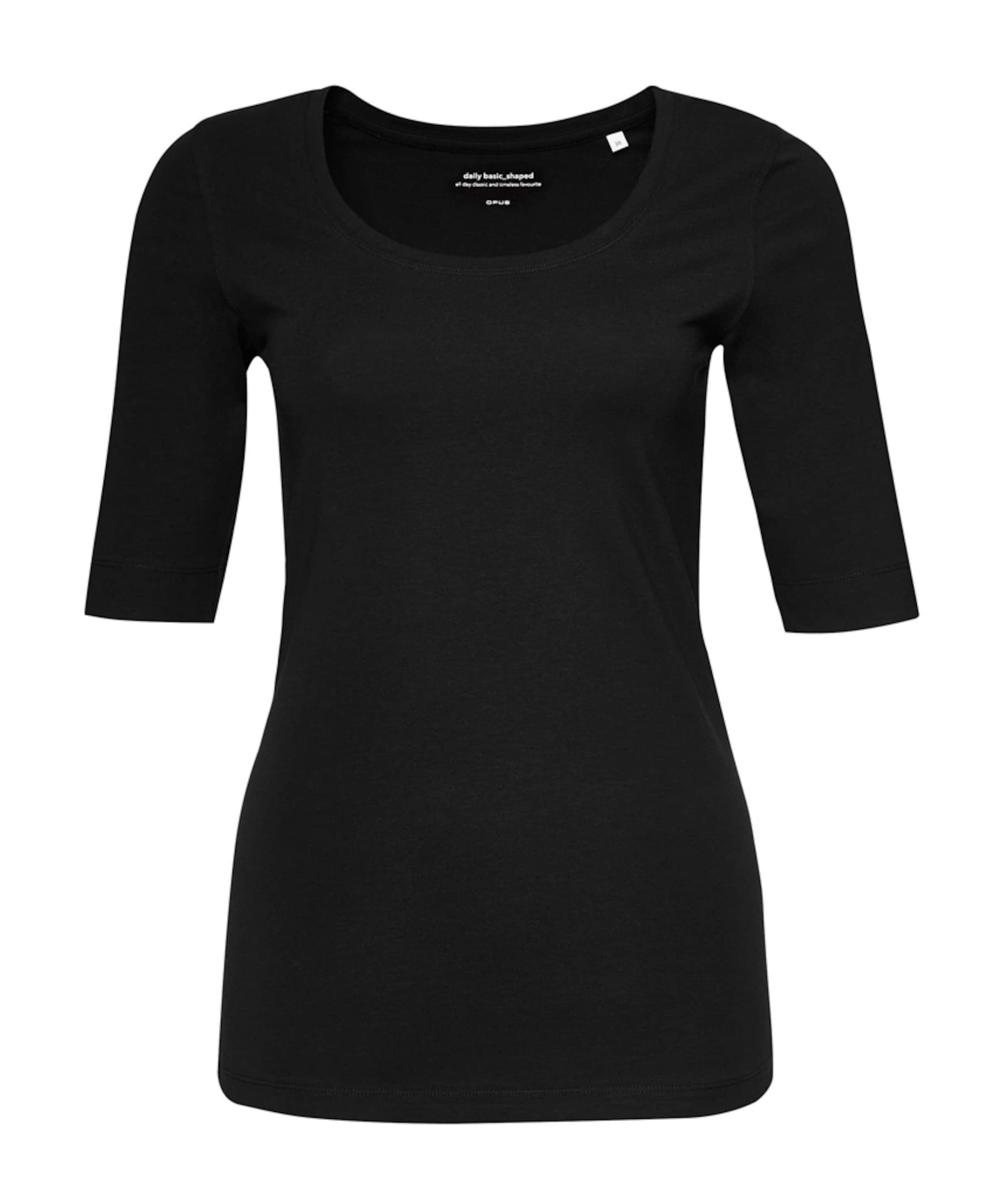 Dames t-shirt zwart