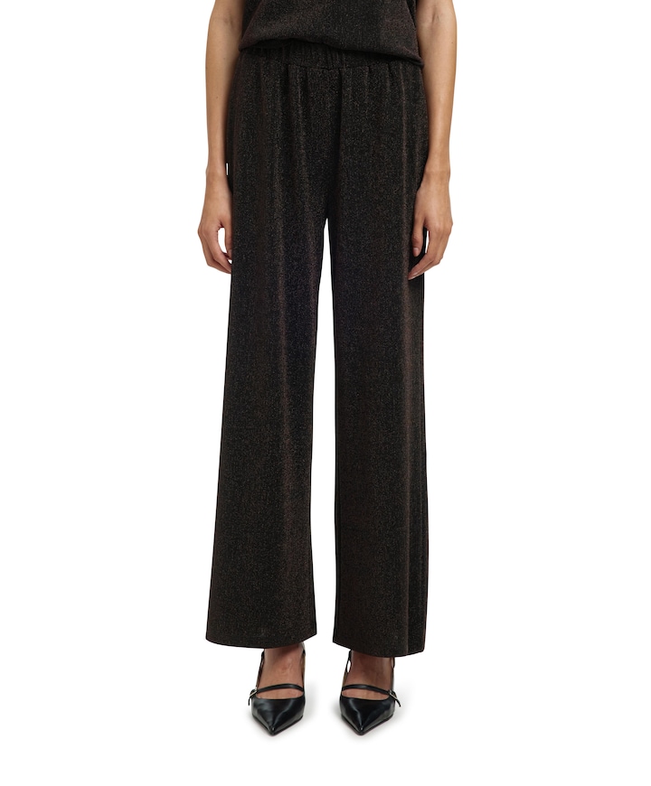 SLFANJA HW RELAXED broek bruin