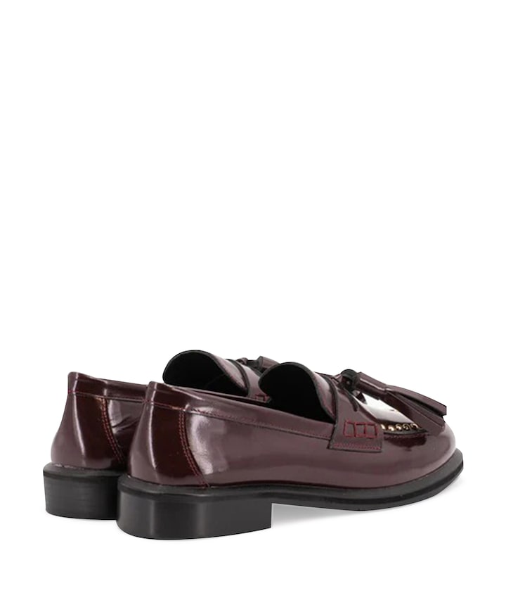 Mocassins bordeaux