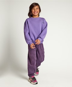 Little leopard meisjes jeans paars