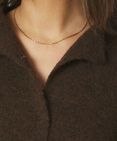 Dames vest bruin