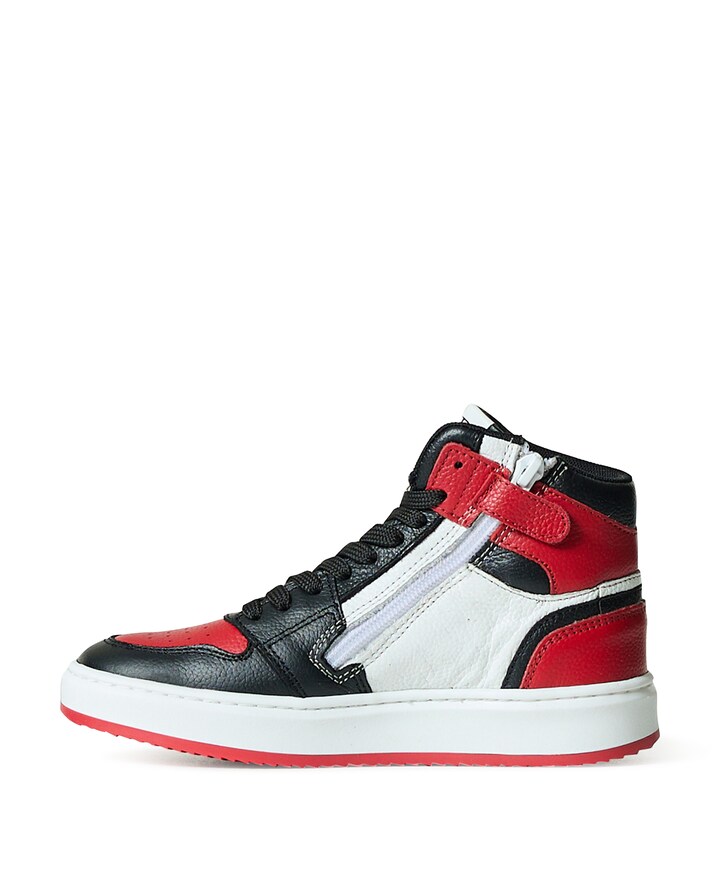 jongens veterschoenen rood