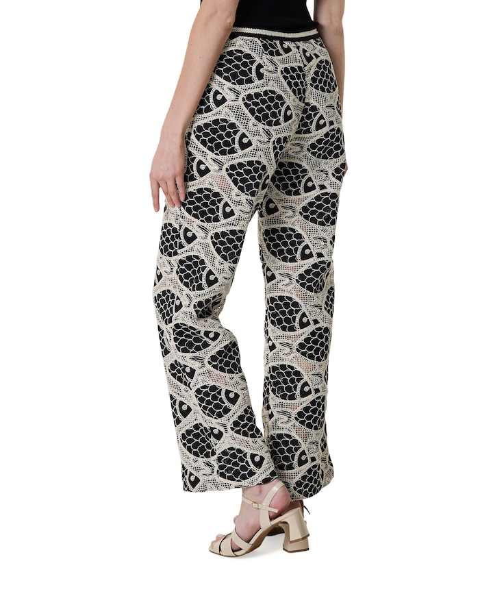 Mora dames broek zwart