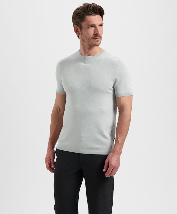 Heren T-shirt grijs