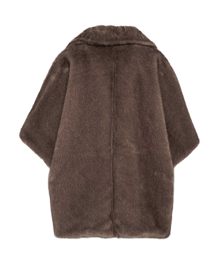 Dames cape bruin