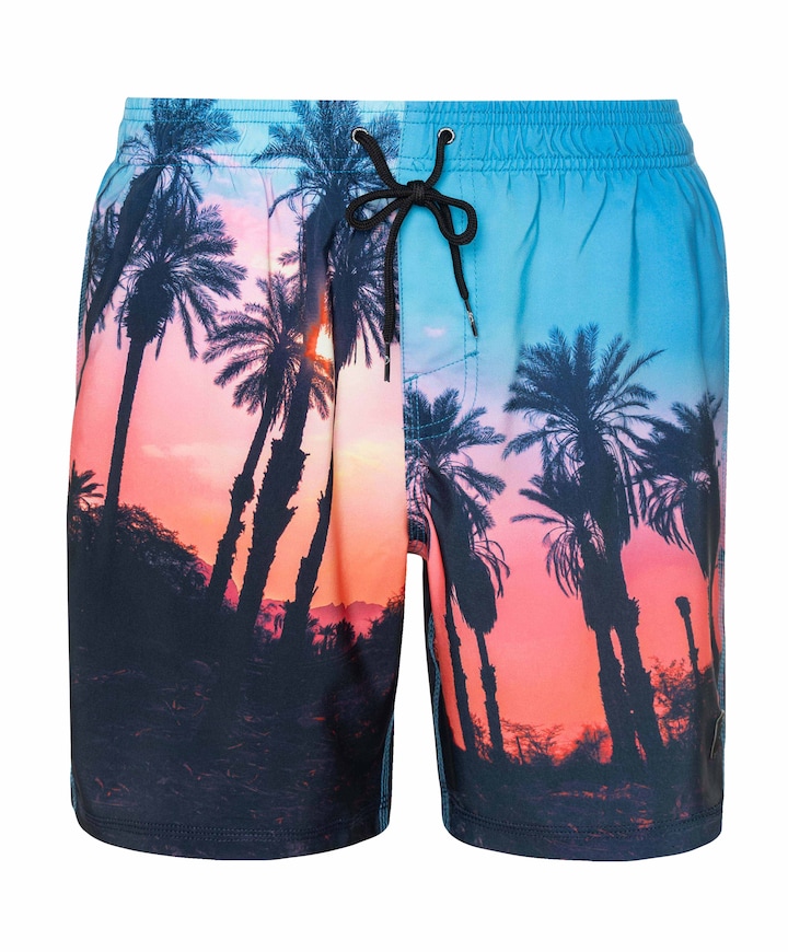 Heren zwemshort blauw