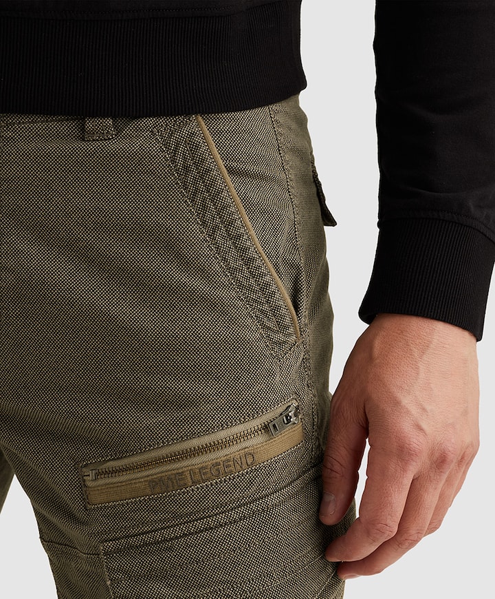 NORDROP CARGO 3.0 MICRO ALLOVER PR heren broek bruin