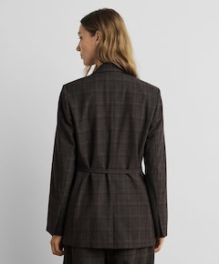 Dames blazer bruin