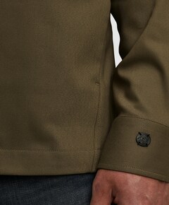 Heren overshirt groen