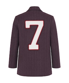Dames blazer rood