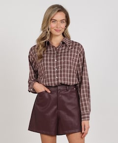 Dames blouse bordeaux