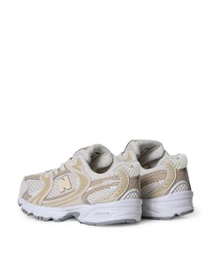 530 bungee lace uniseks sneakers  beige