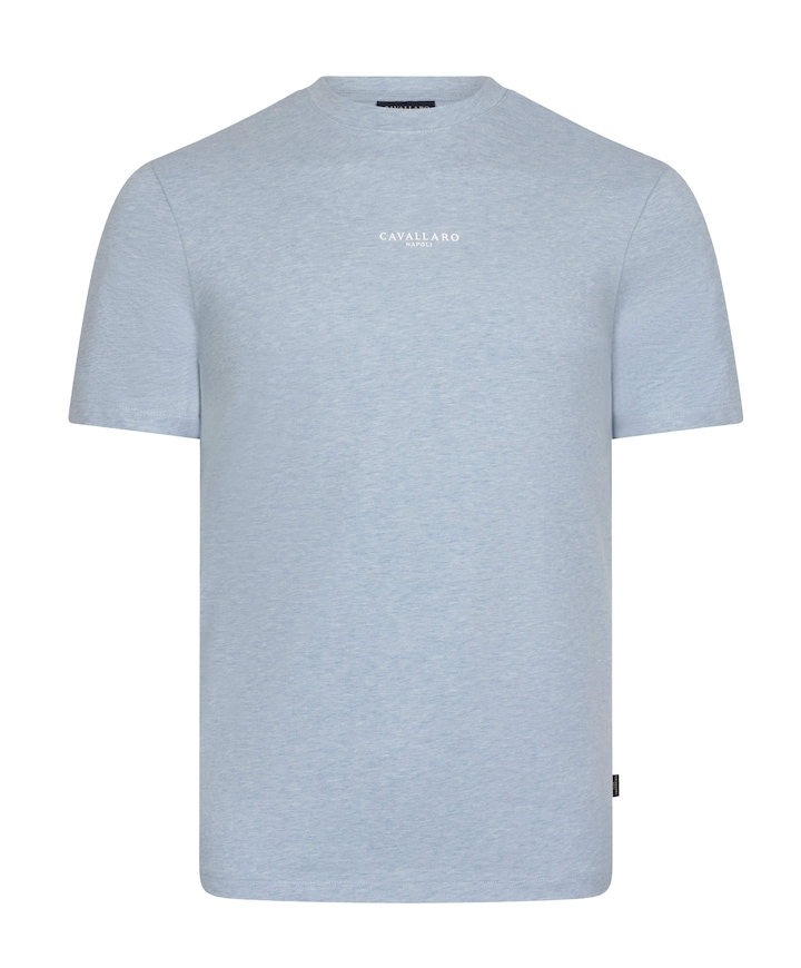 Heren T-shirt blauw