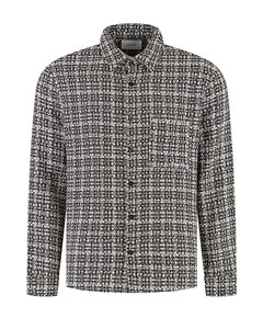 Heren overshirt bruin