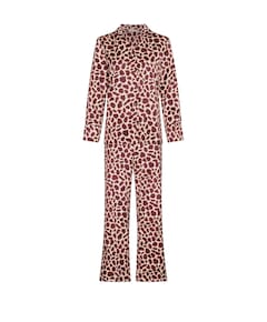 Dames pyjamaset bordeaux
