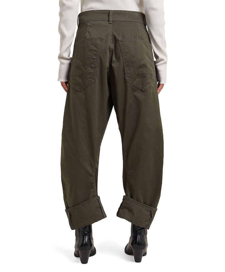Jett 3D Boyfriend Cargo wmn dames broek groen