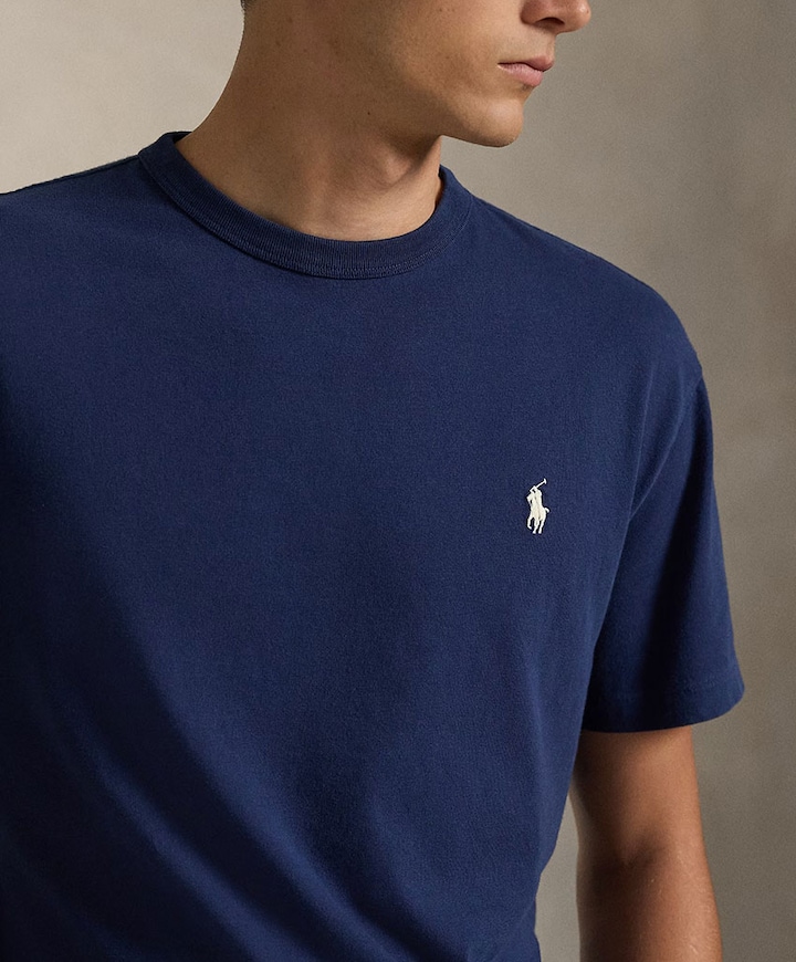 Heren T-shirt blauw