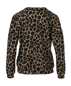 Dames sweater bruin