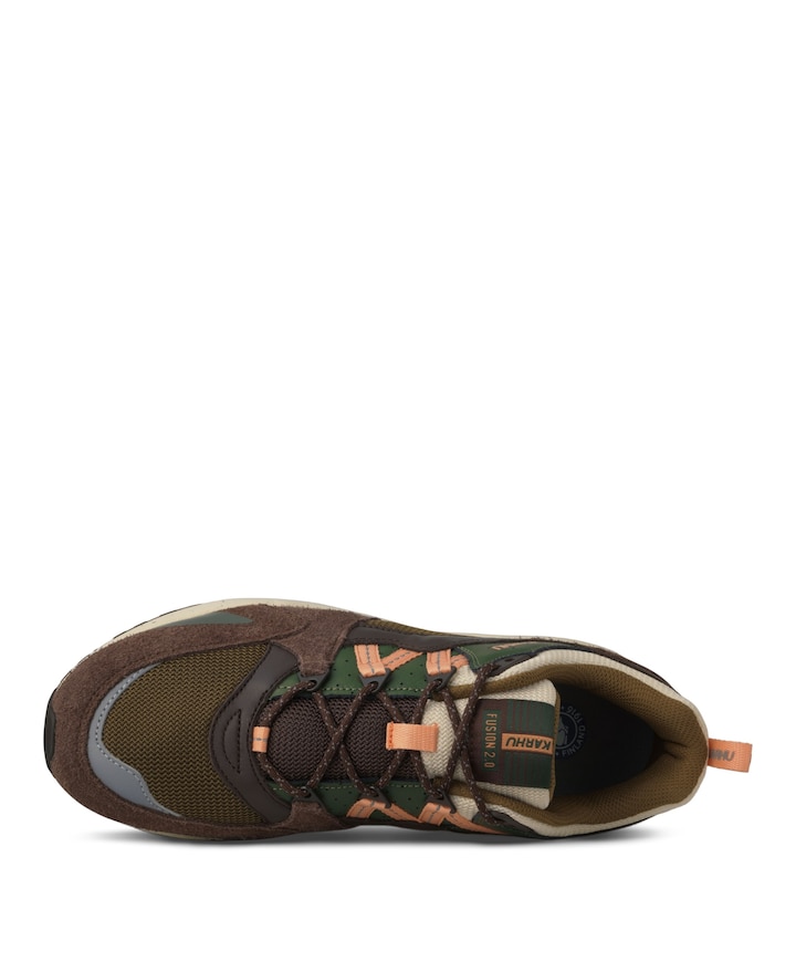 FUSION 2.0 heren sneakers bruin