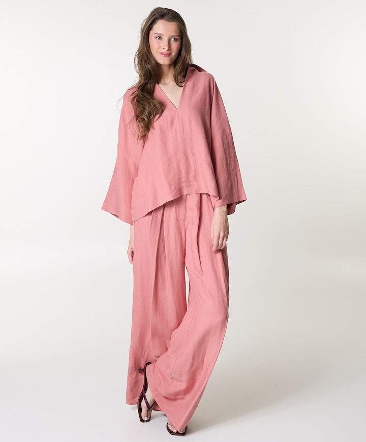 PETAL dames broek roze