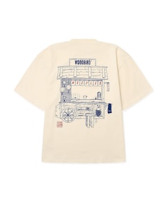 Heren T-shirt ecru