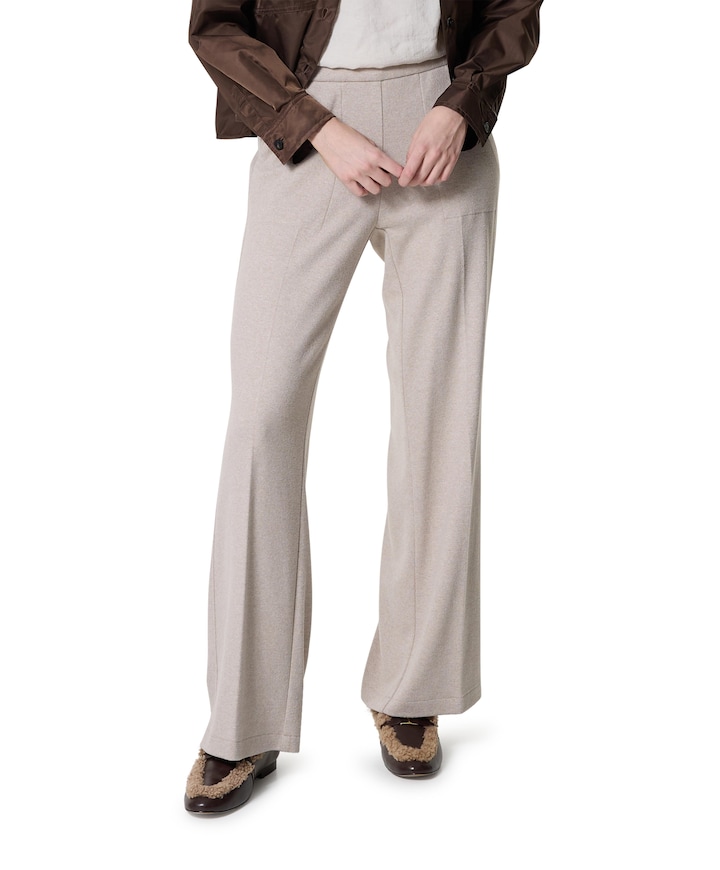 Ava utility dames broek beige