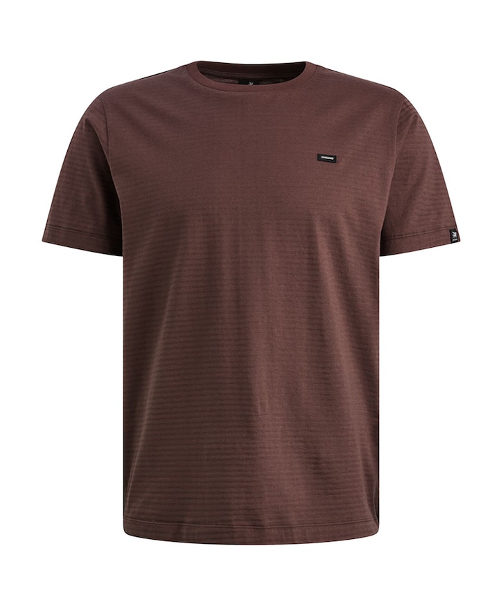 Heren T-shirt bordeaux