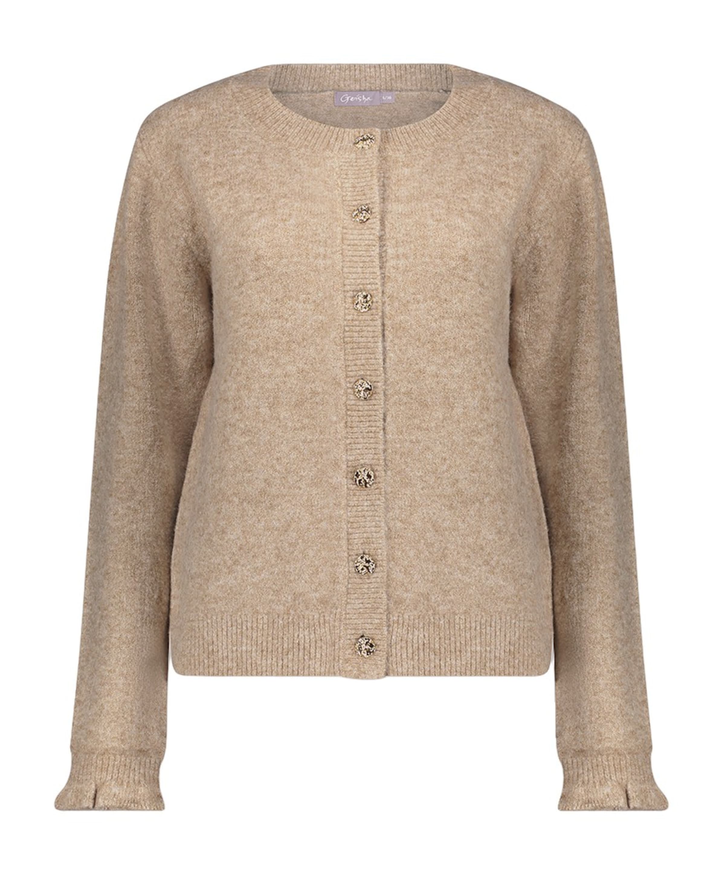 Dames vest beige