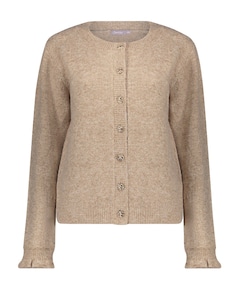 Dames vest beige