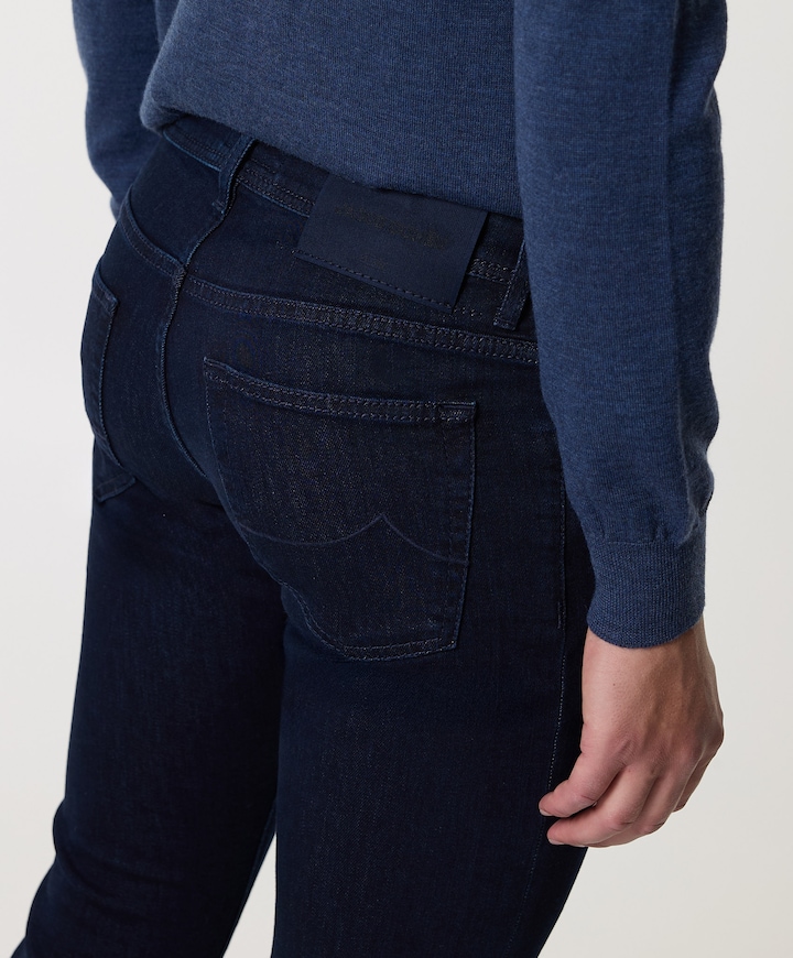 Nick Slim 5 Pocket jeans blauw