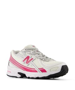 740 bungee lace meisjes sneakers wit