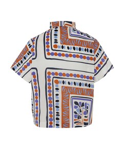 Dames blouse bruin