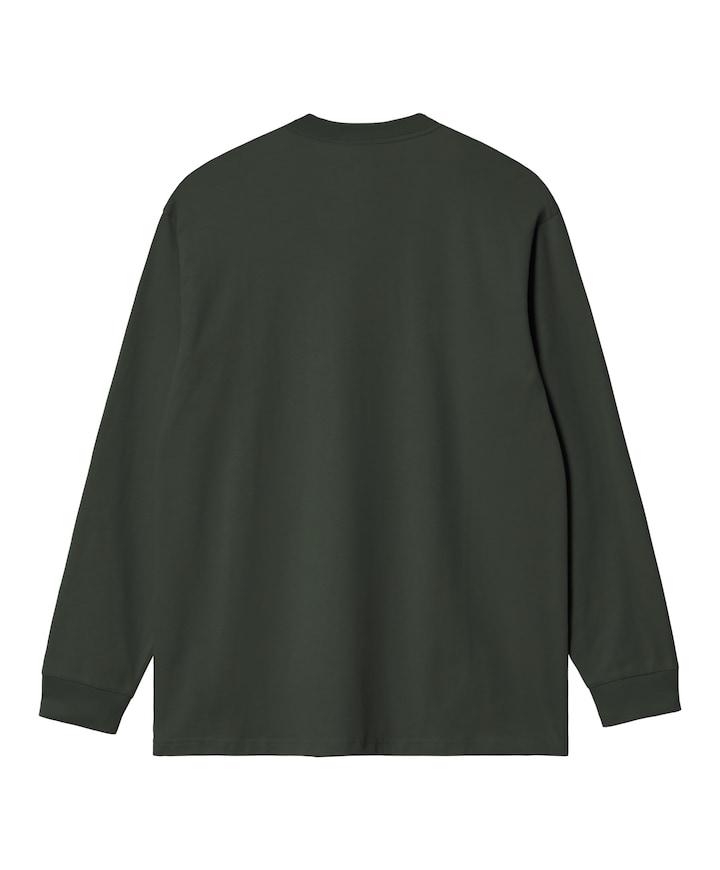 Heren longsleeve groen
