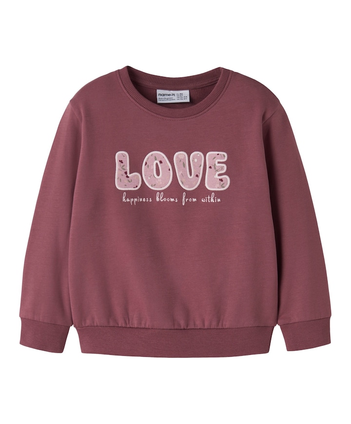 Meisjes sweater bordeaux