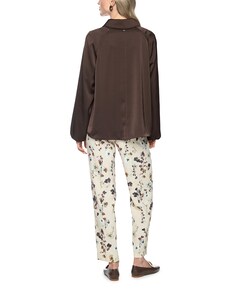 Dames vest bruin