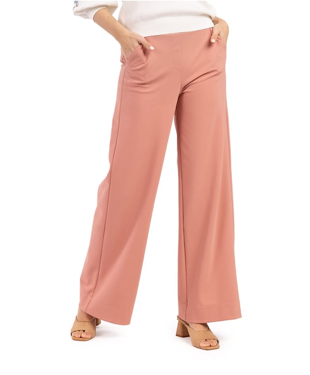 Lexie bonded trousers broek roze