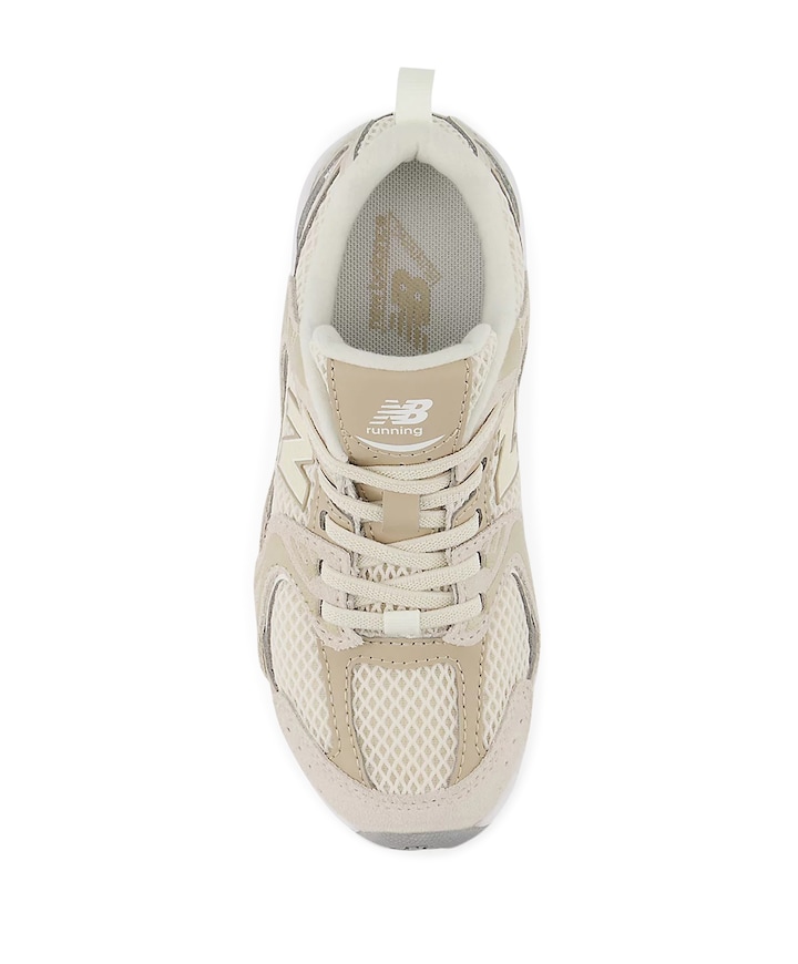 530 bungee lace uniseks sneakers  beige