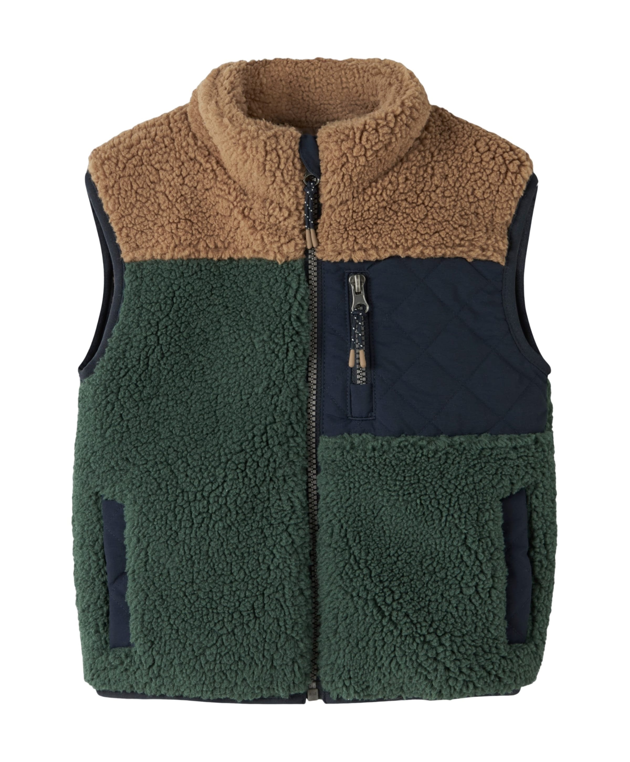 Jongens bodywarmer groen