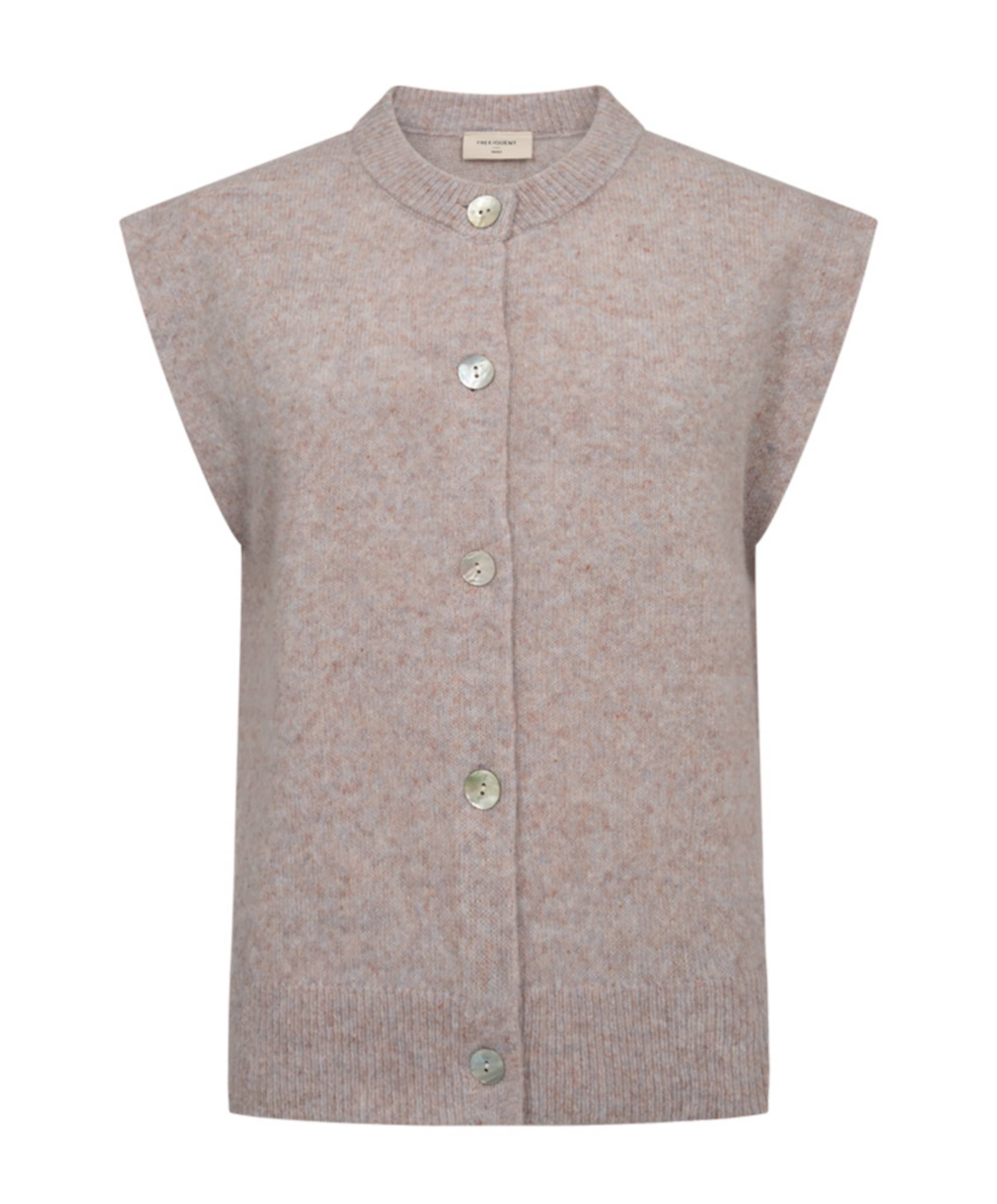 Dames vest paars