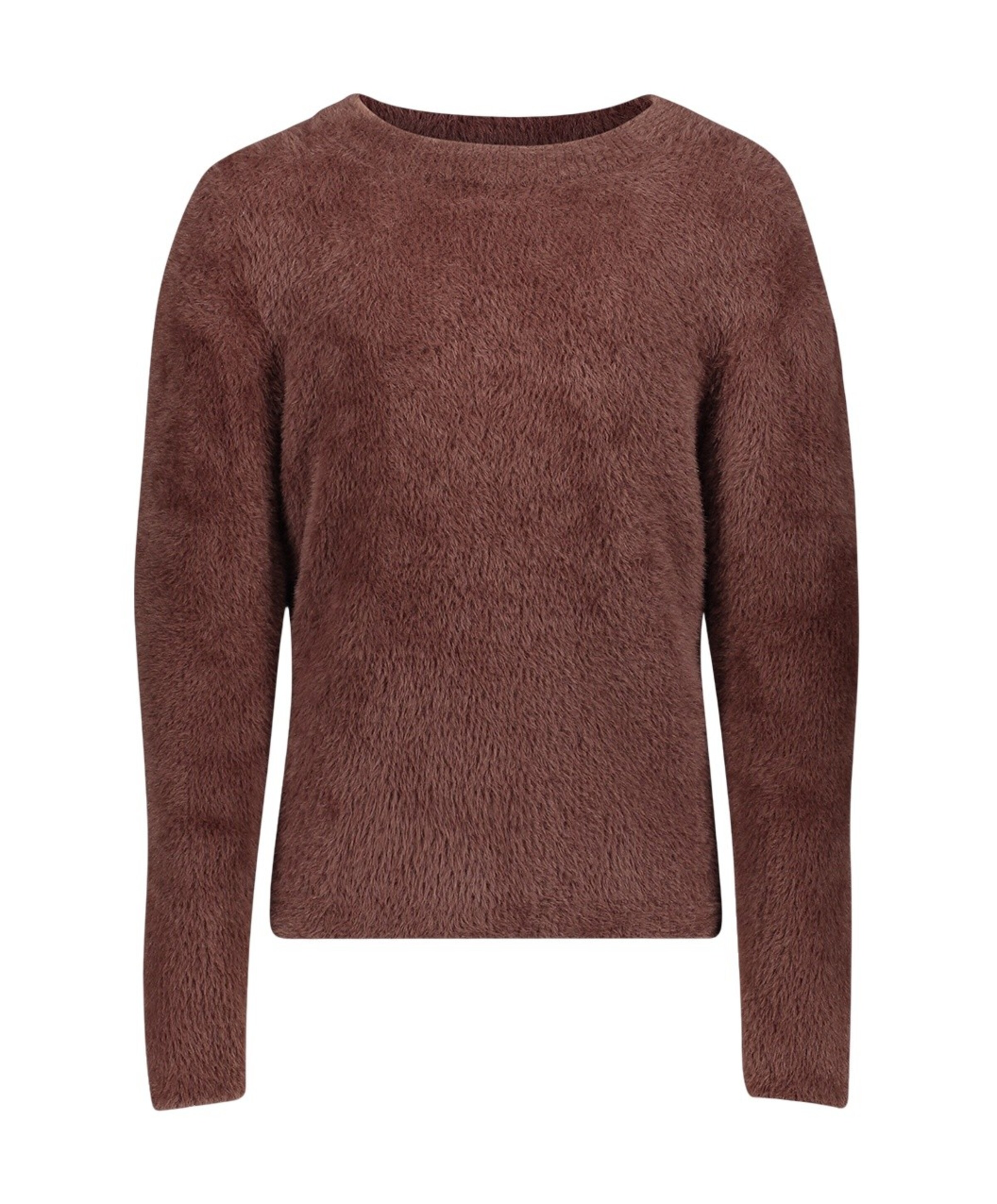 Meisjes sweater bruin