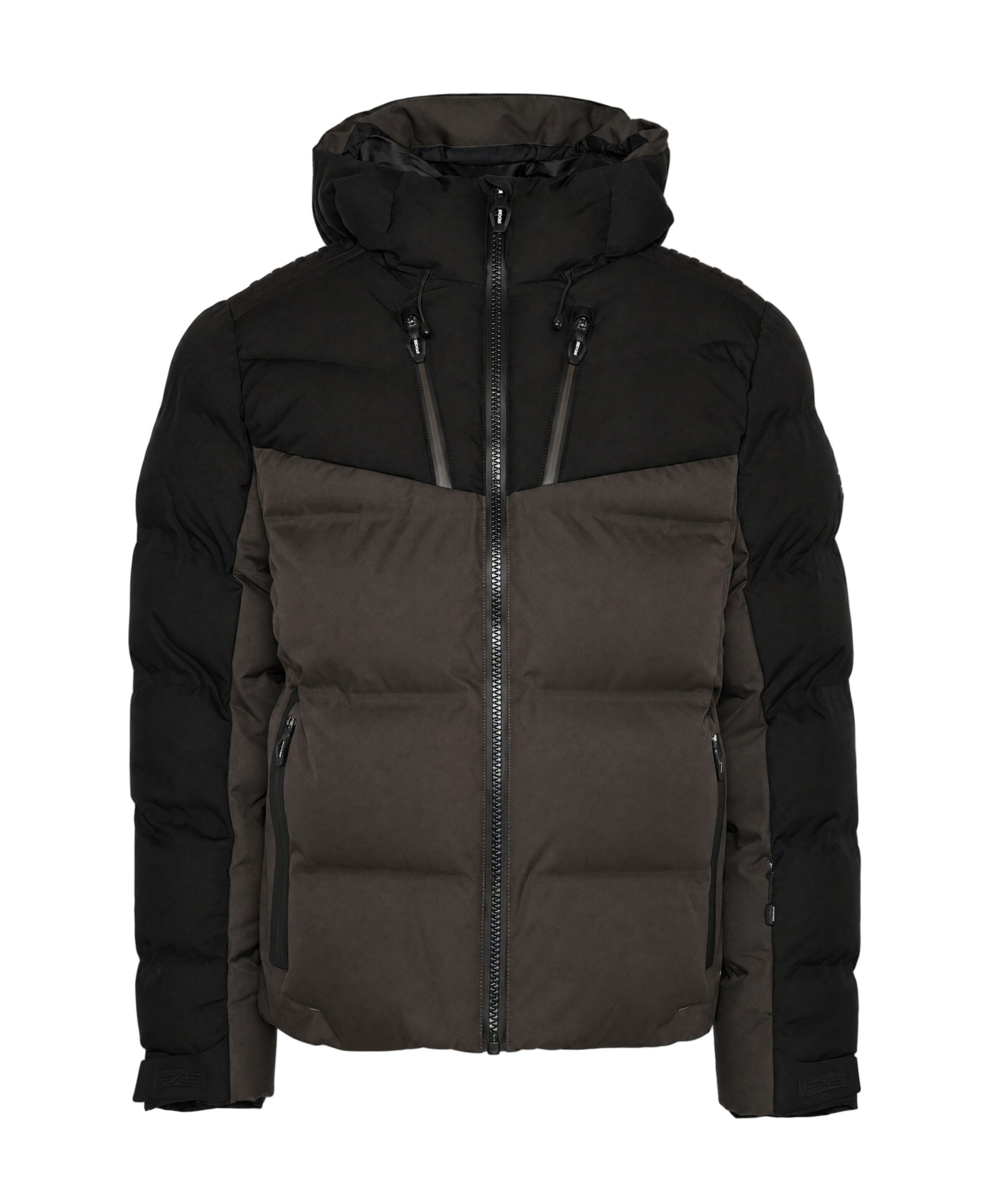 Heren ski-jas groen