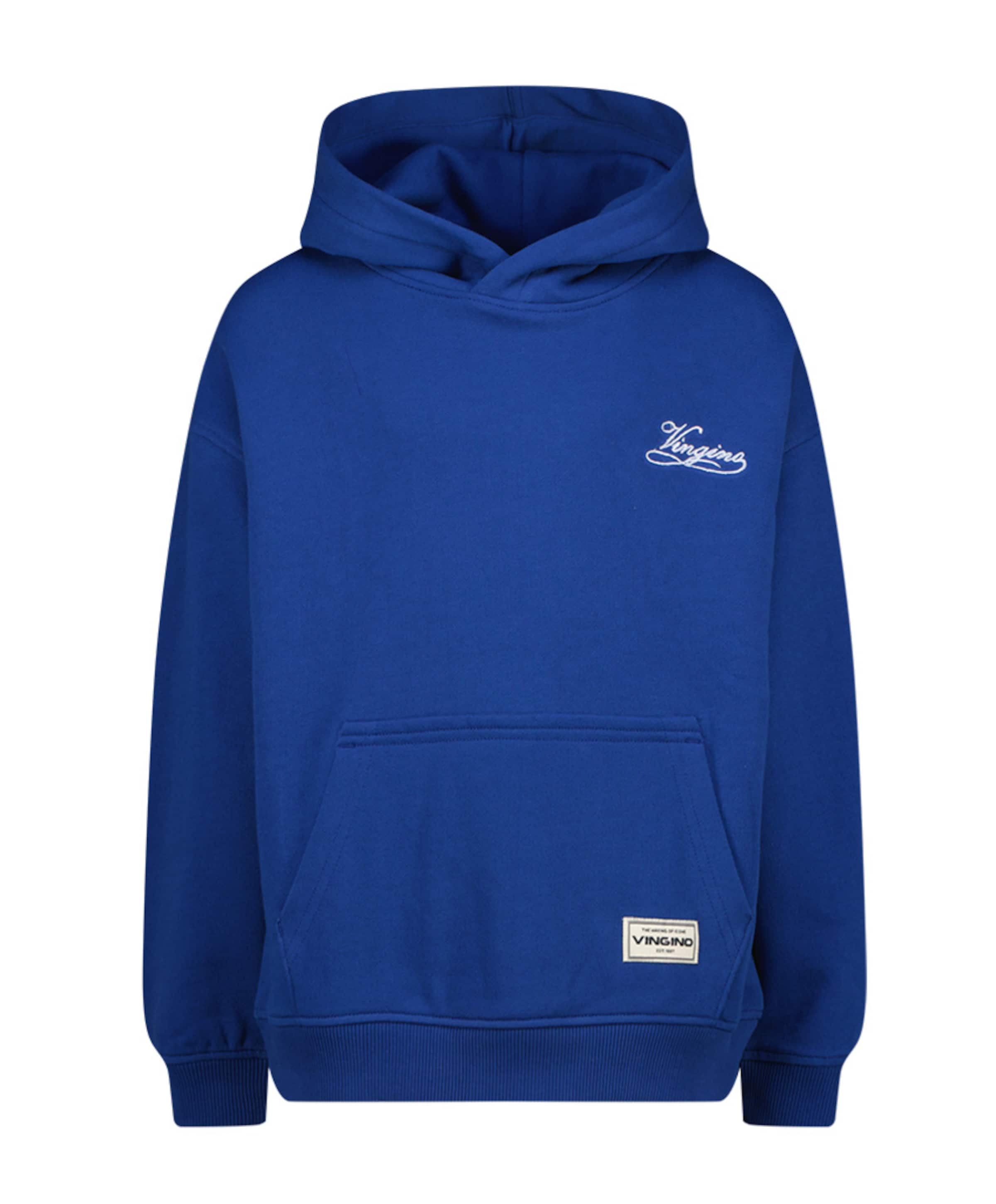 Jongens hoodie blauw