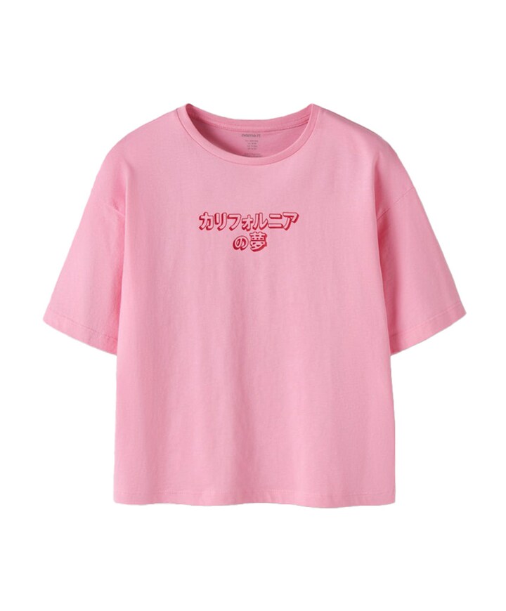 Meisjes T-shirt roze
