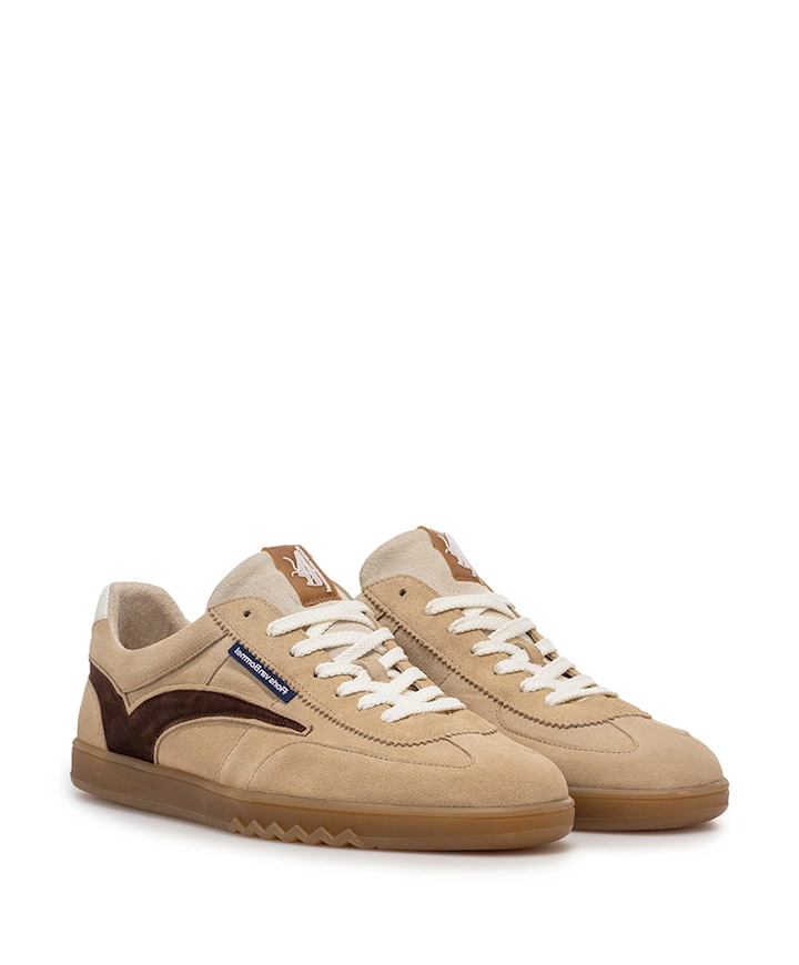 heren sneakers bruin