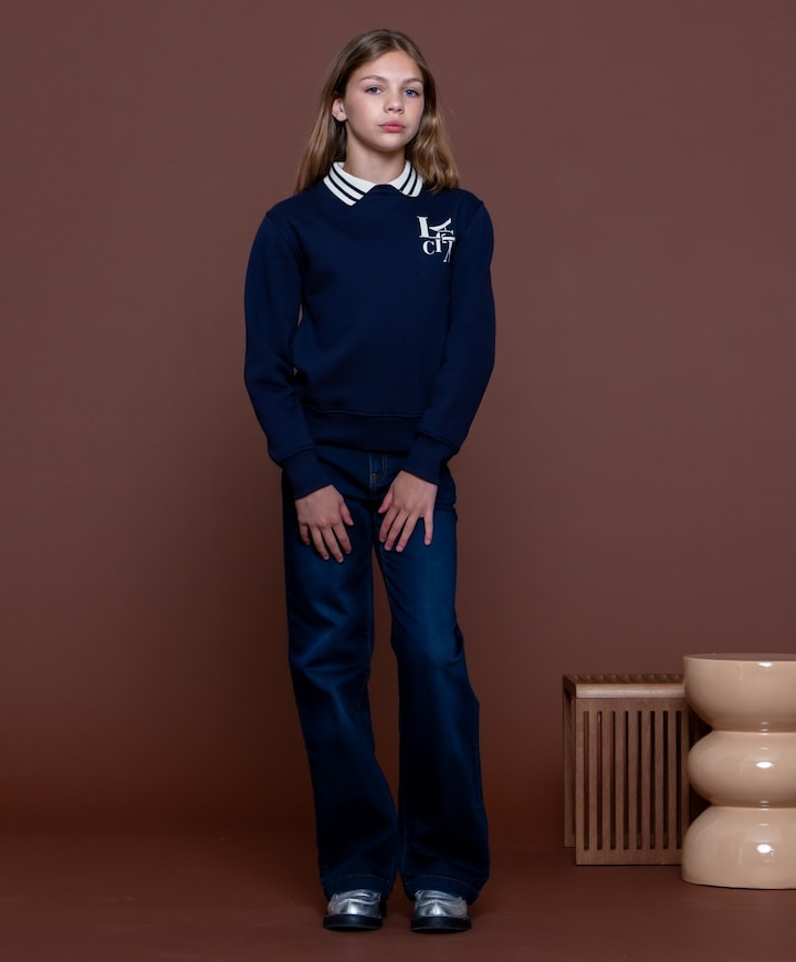 jogg meisjes jeans zwart