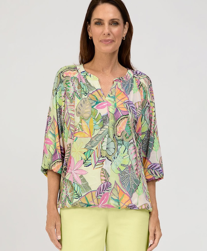 Dames blouse groen